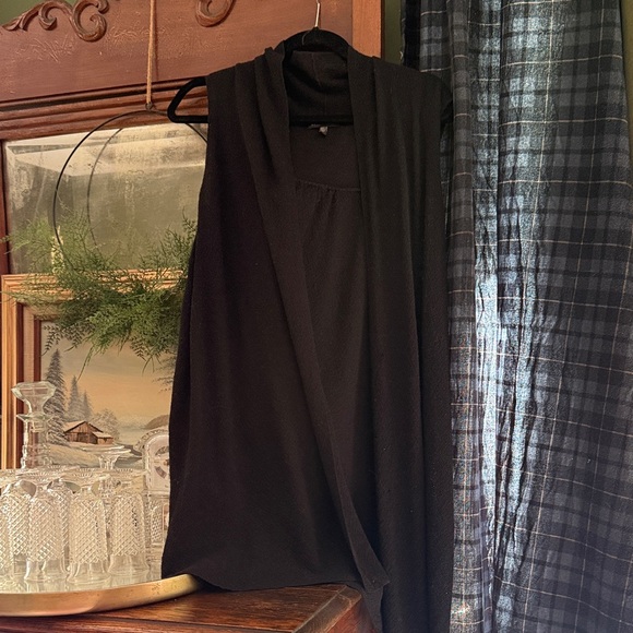 Eileen Fisher wool long sleeveless cardigan - Picture 1 of 5